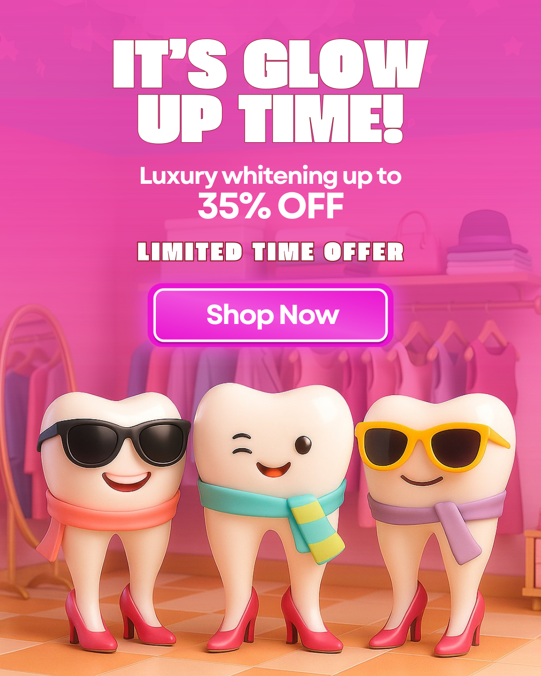 Icy Bear Dental Facebook ad