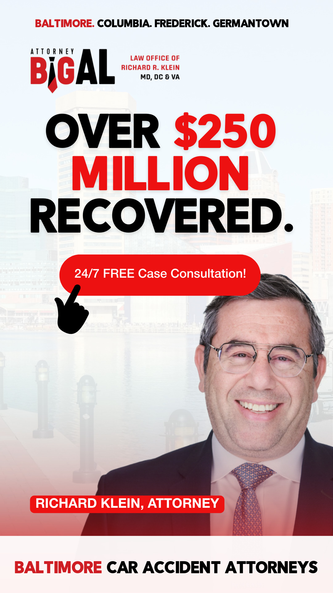 Attorney Big Al - Maryland, Virginia & DC Facebook ad from Mar 11, 2026