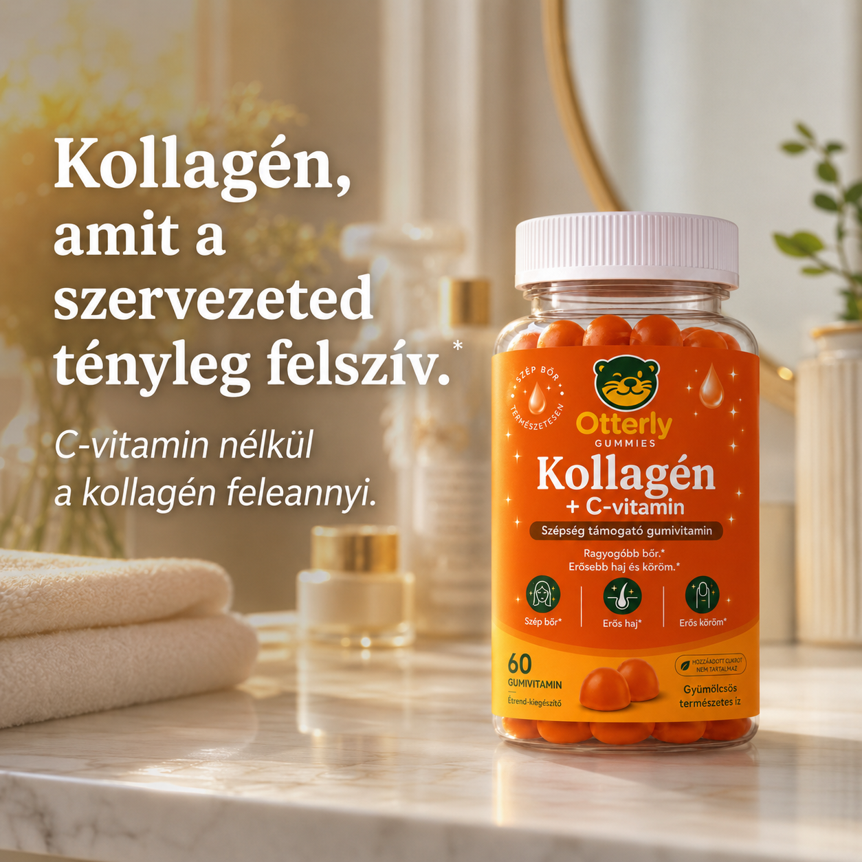 Otterly Facebook ad: Kollagén, ami tényleg felszívódik.*