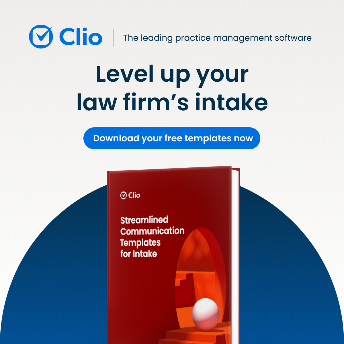 Clio - Cloud-Based Legal Technology Facebook ad