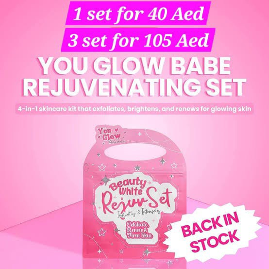 Beauty world Facebook ad: SALE ALERT! Glow up for less Your skincare…