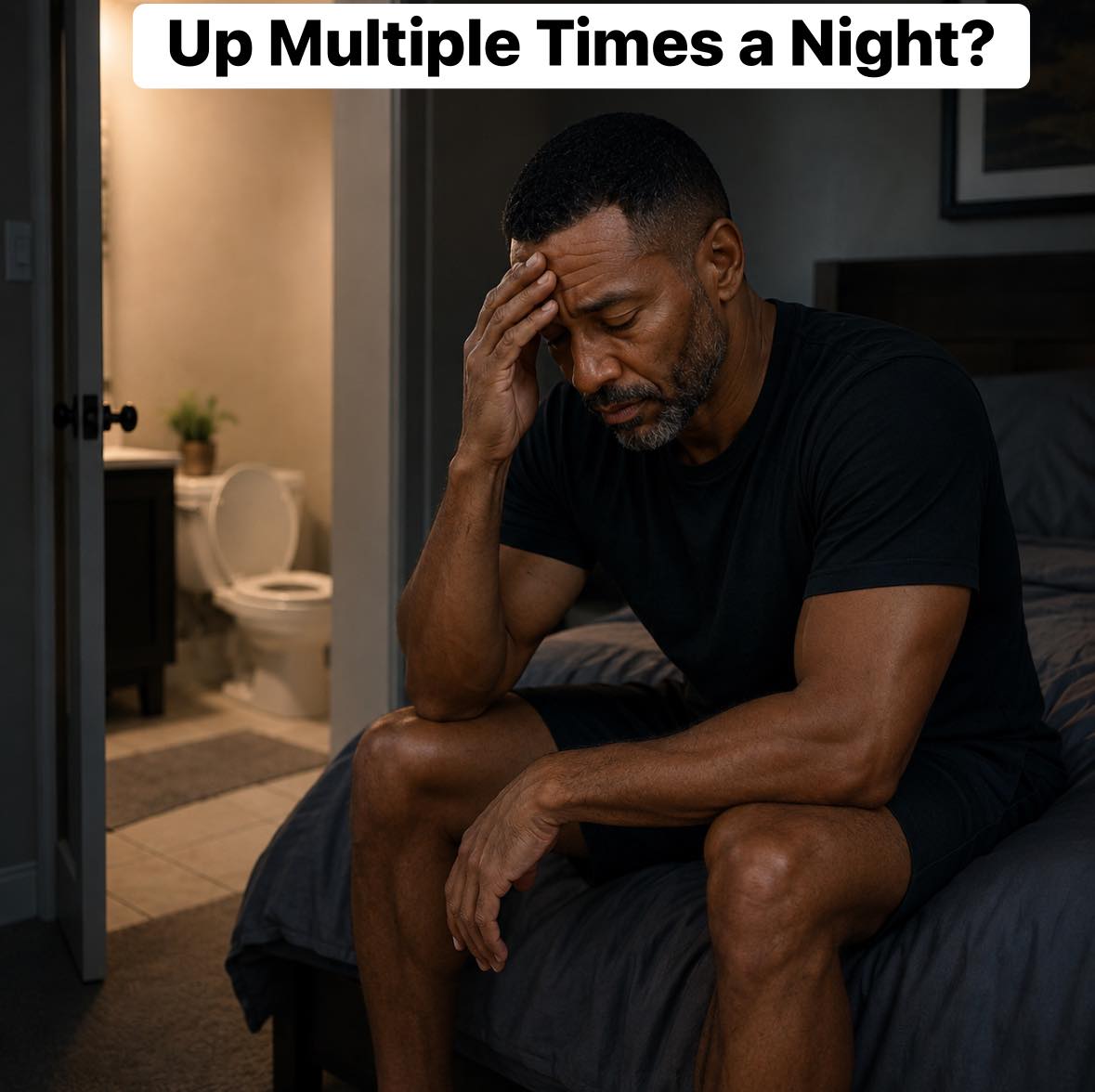 Prostate God Men’s Wellness Facebook ad: Waking up 2-3 times every night to pee?