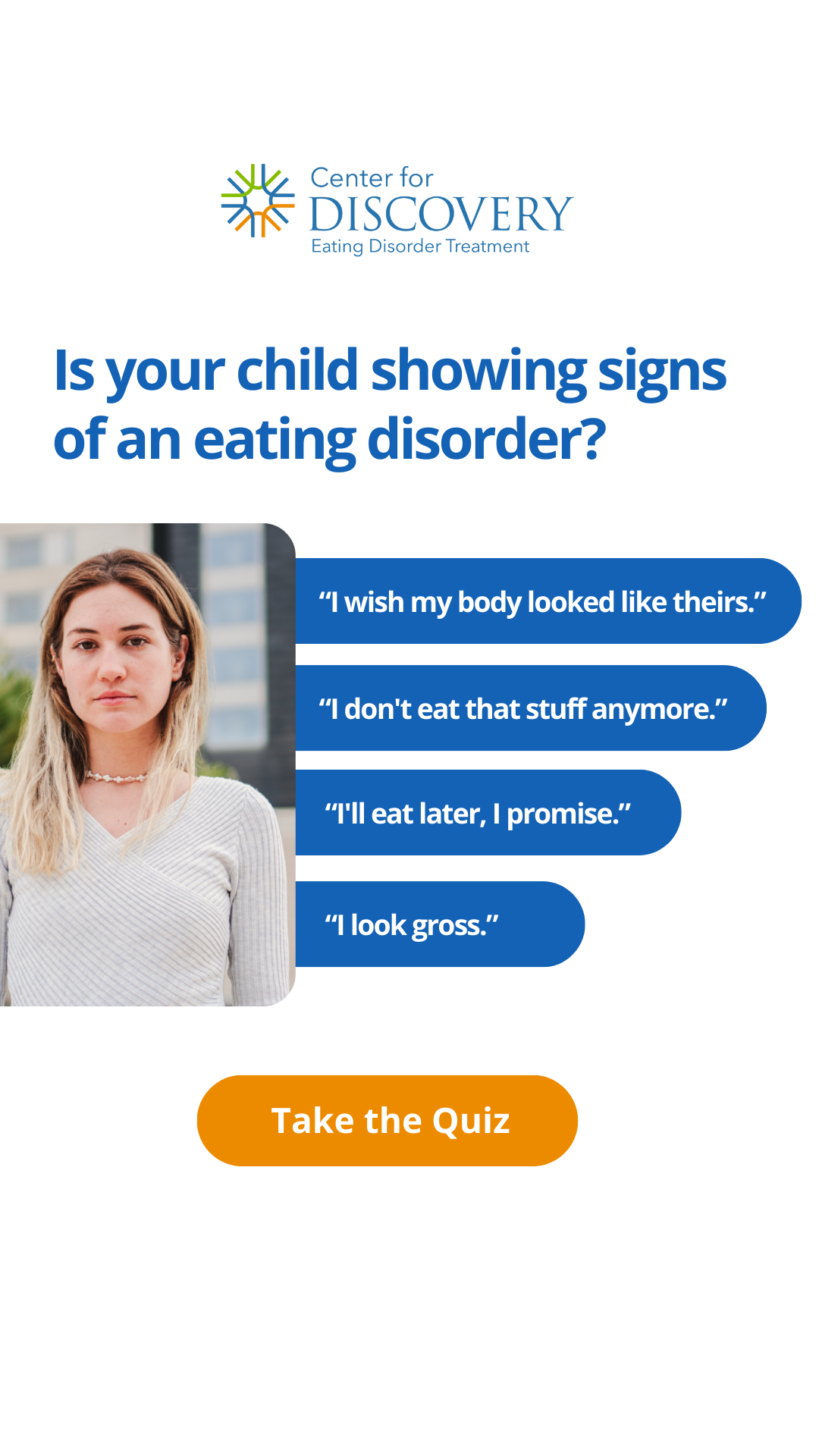 Center for Discovery Facebook ad
