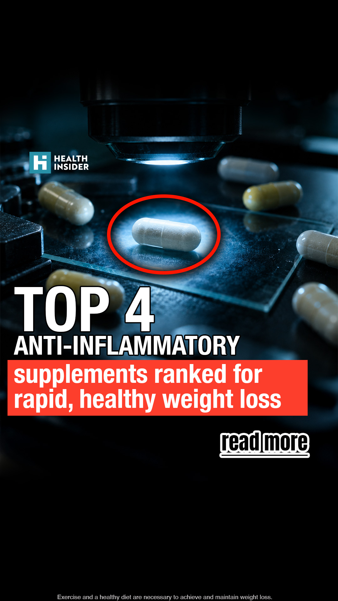 Health Insider Facebook ad: Top 4 anti-inflammatory picks, ranked