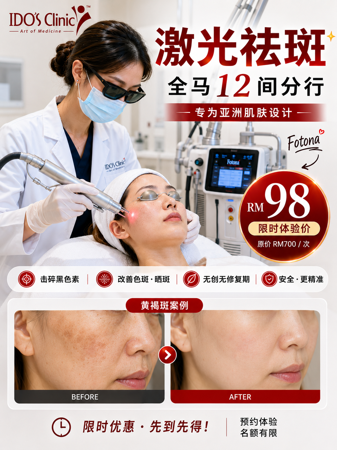 IDO'S Clinic Facebook ad