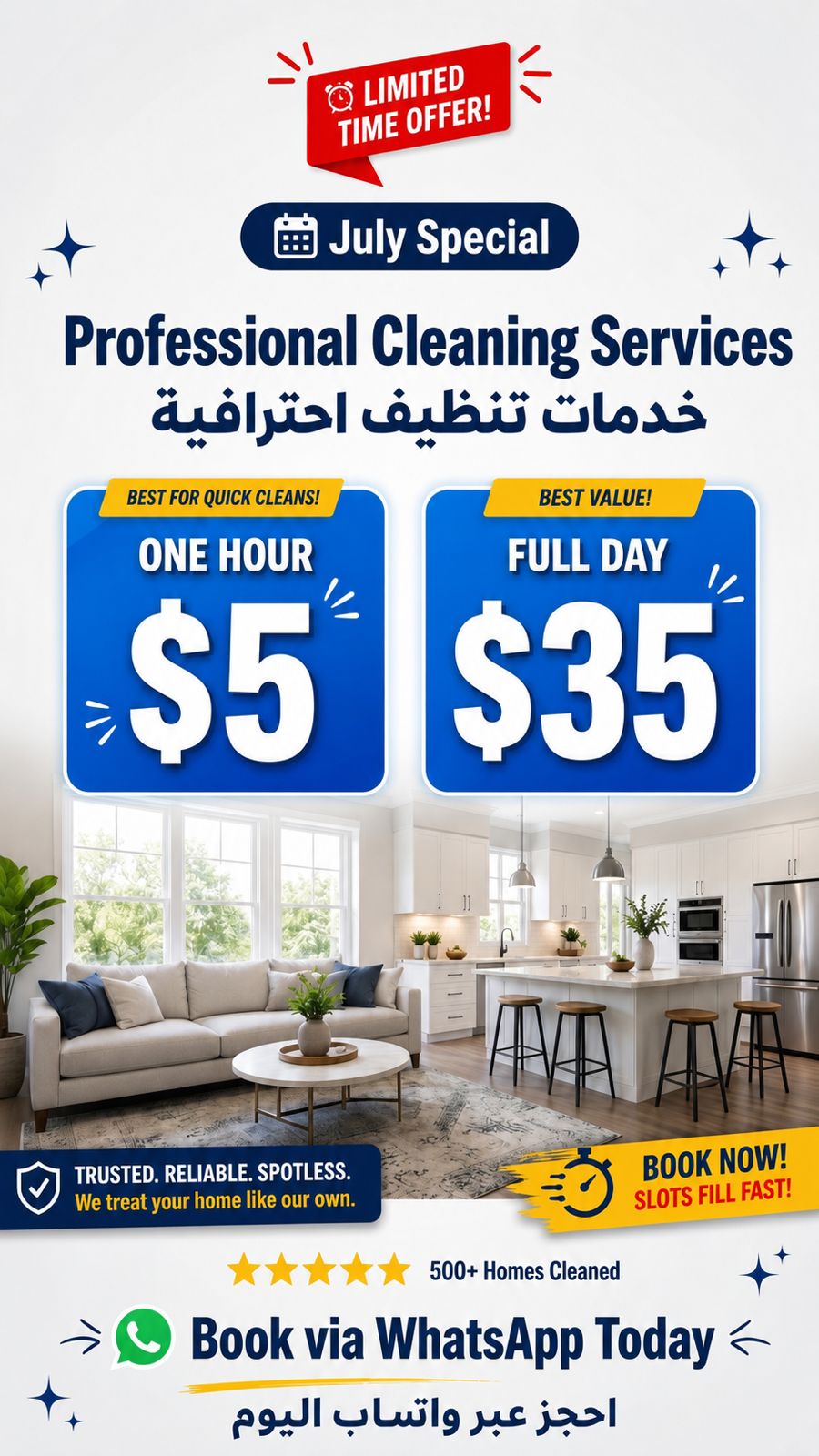 Fresh Clean Facebook ad