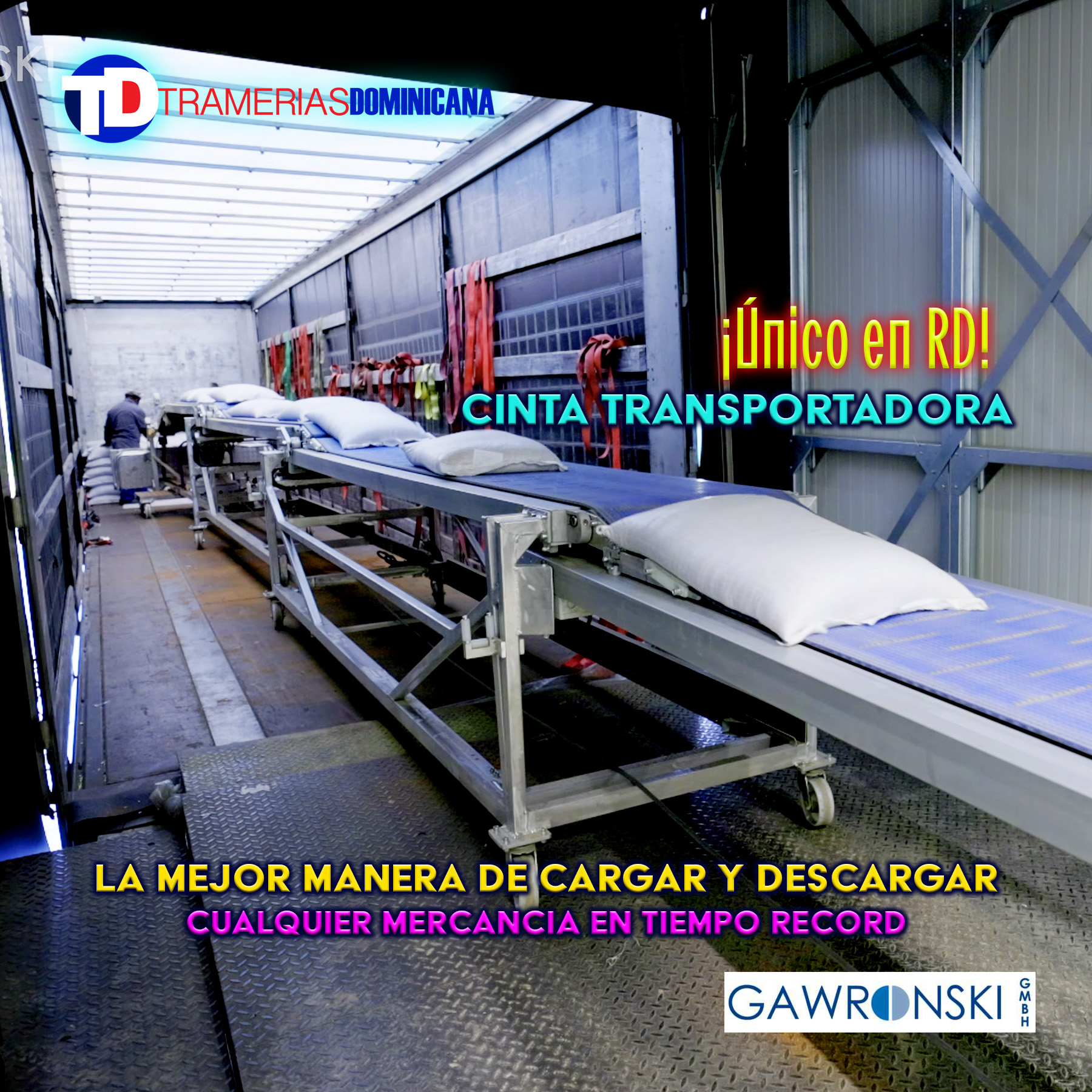 Redisa Logistic Facebook ad: Carga y Descarga rápido y seguro
