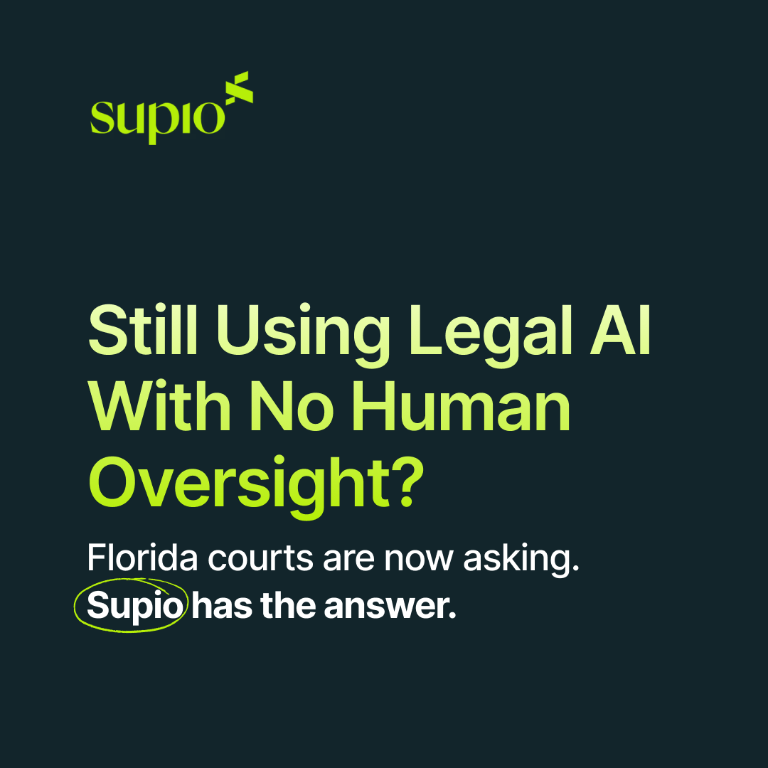 Supio Legal AI Facebook ad