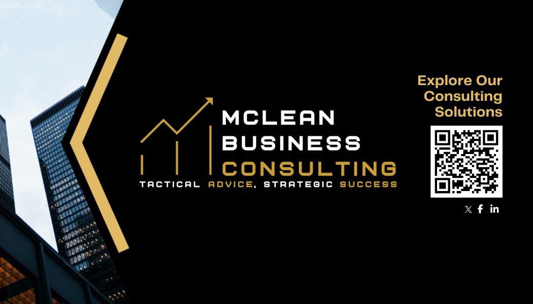 McLean Business Consulting Facebook ad: When growth turns into chaos, we step in.