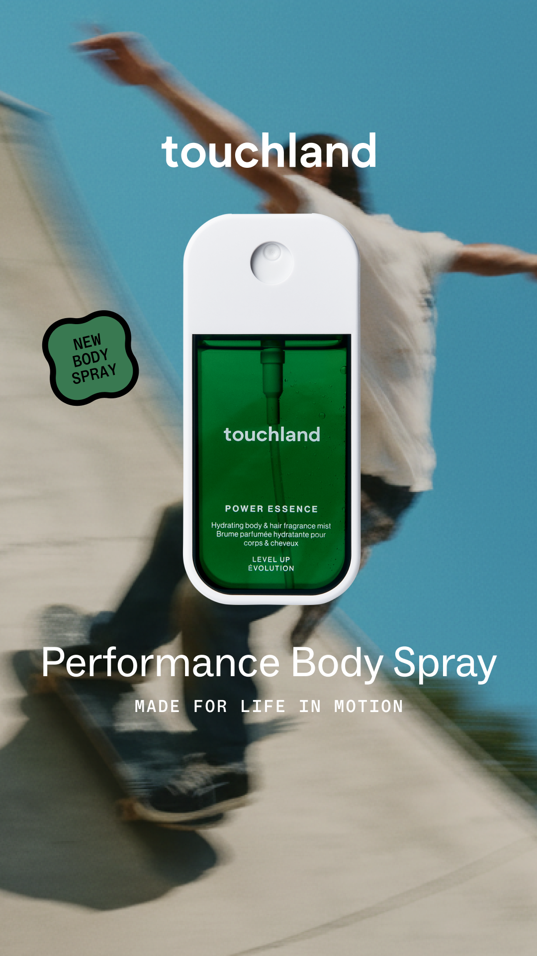 touchland Facebook ad