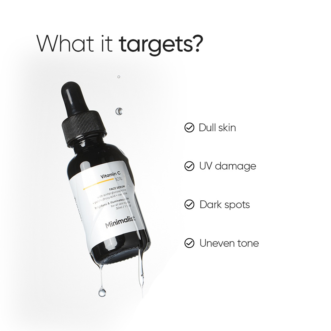 Minimalistinc Facebook ad