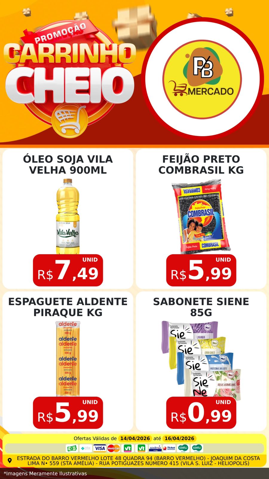 Mercado PB do Barro Vermelho Facebook ad from Apr 15, 2026