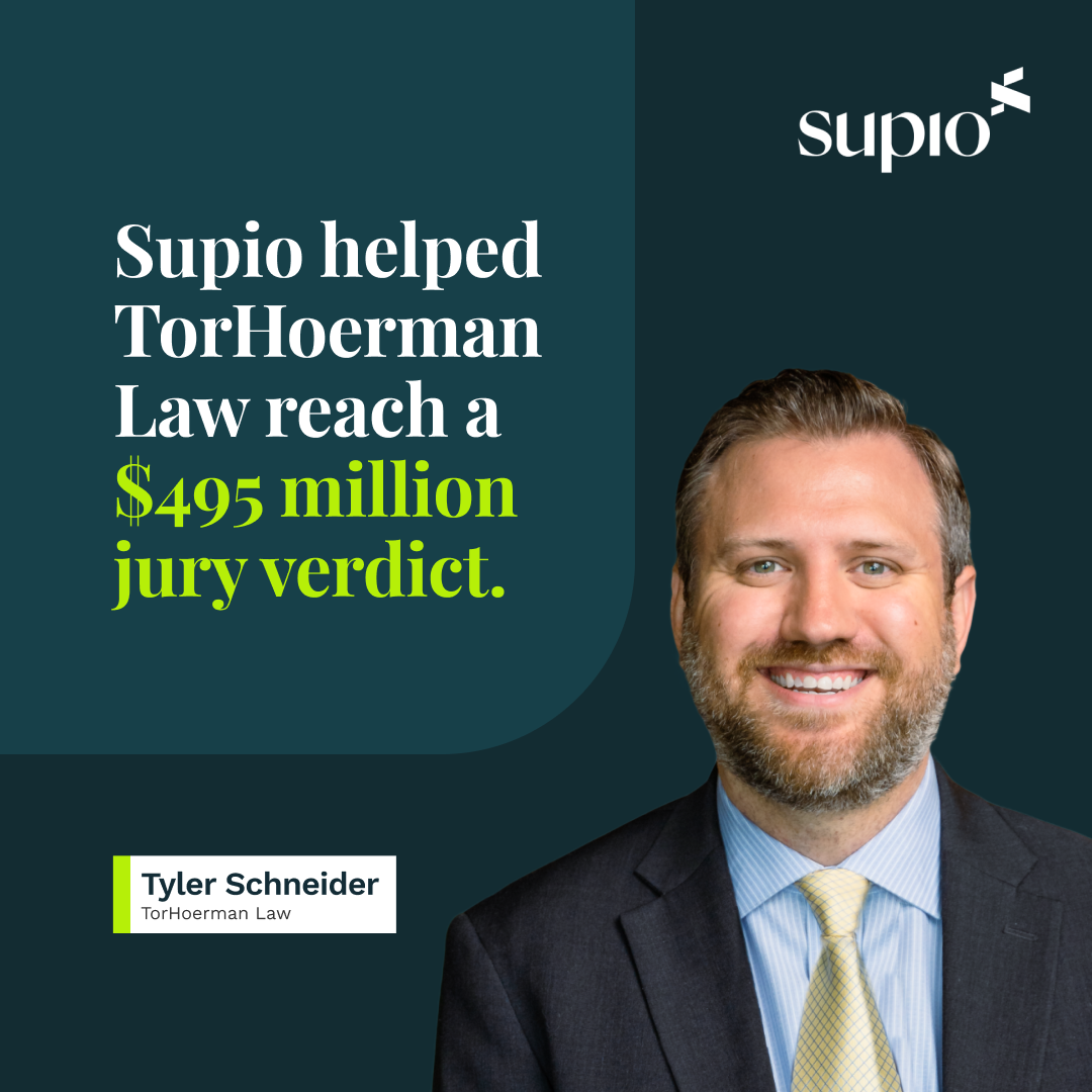 Supio Legal AI Facebook ad