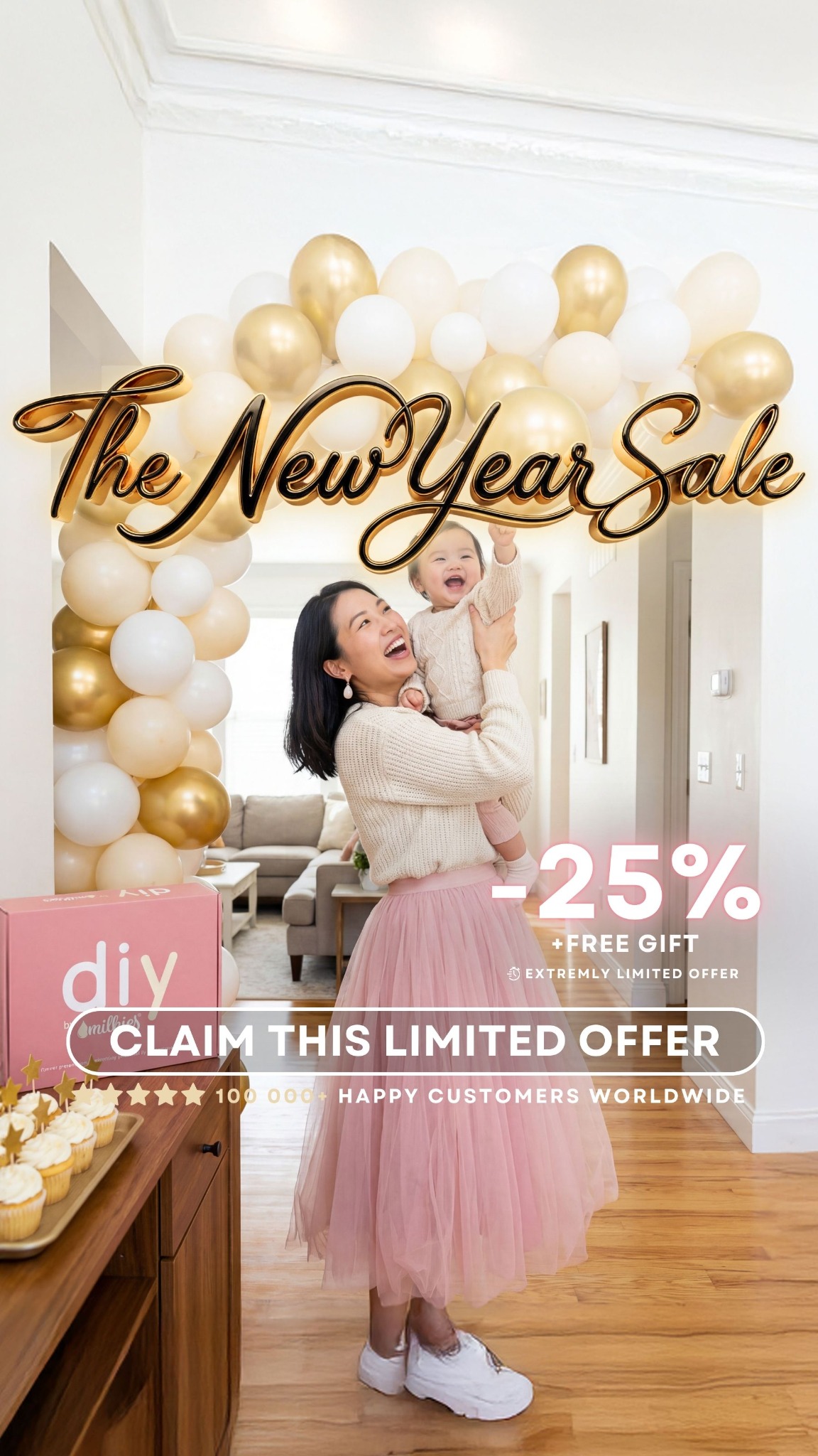 DIY by Milkies Breast Milk Jewelry Kit Facebook ad