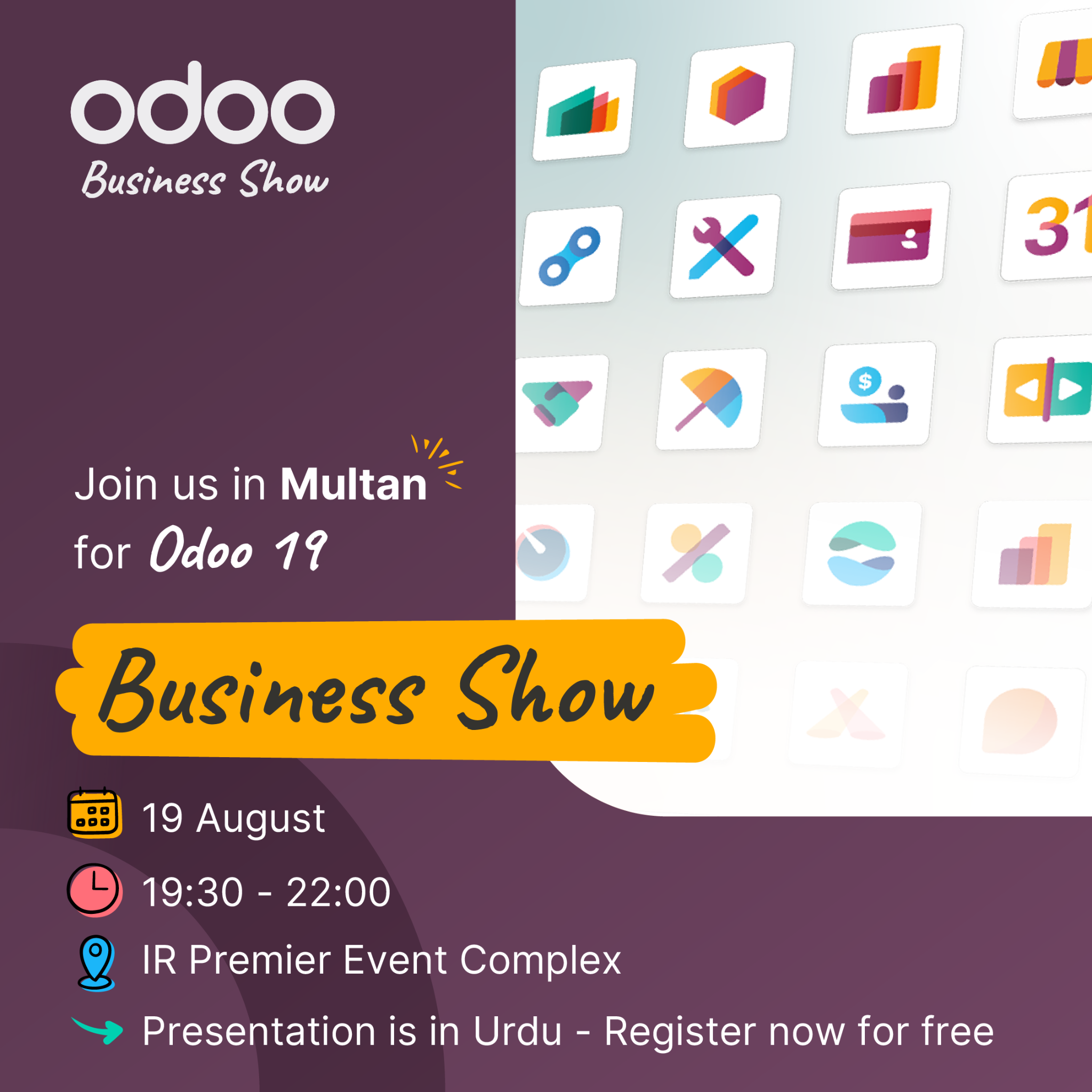 Odoo Facebook ad
