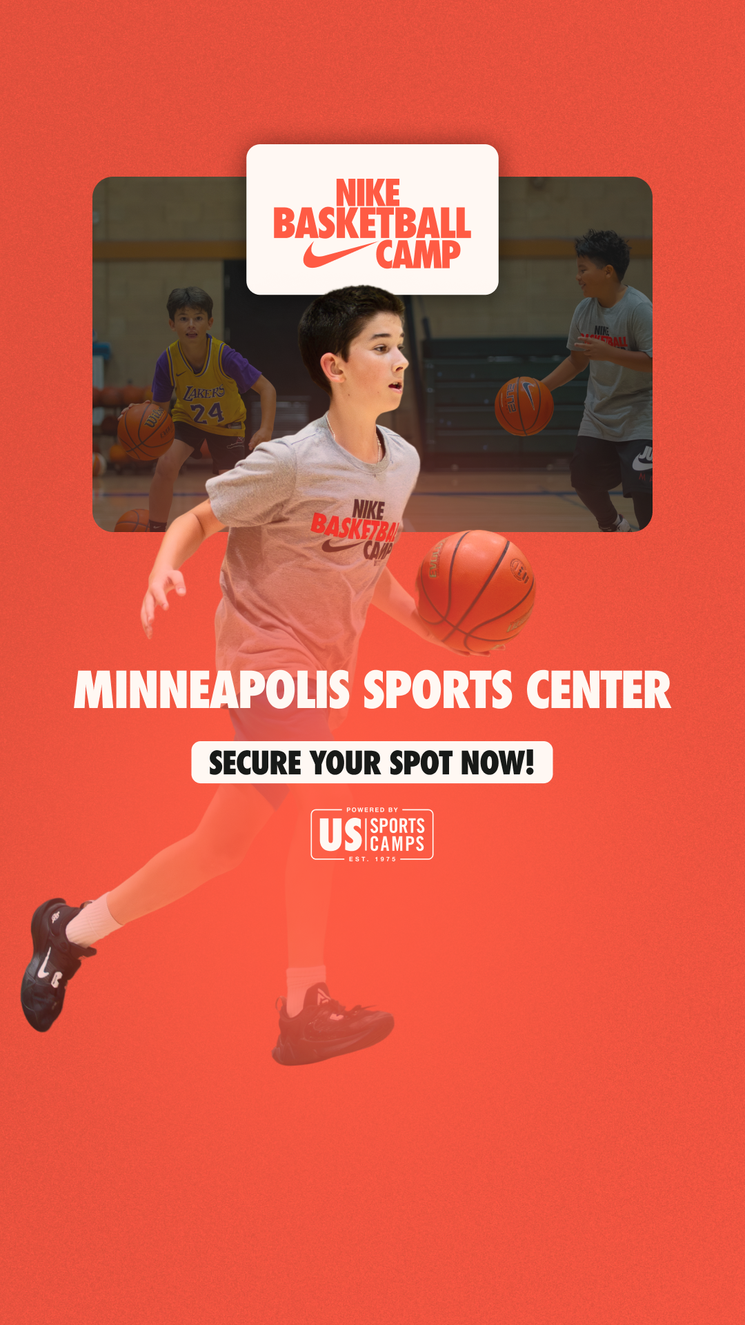 US Sports Camps - NIKE Sports Camps Facebook ad