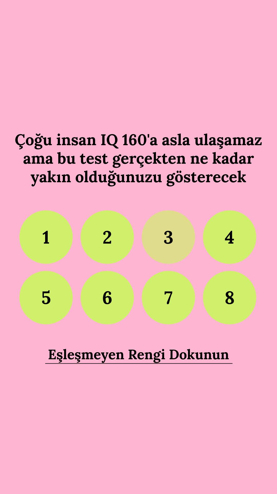 Zeka Testi Facebook ad: 30 soruyu cevapla ve sonucunu öğren