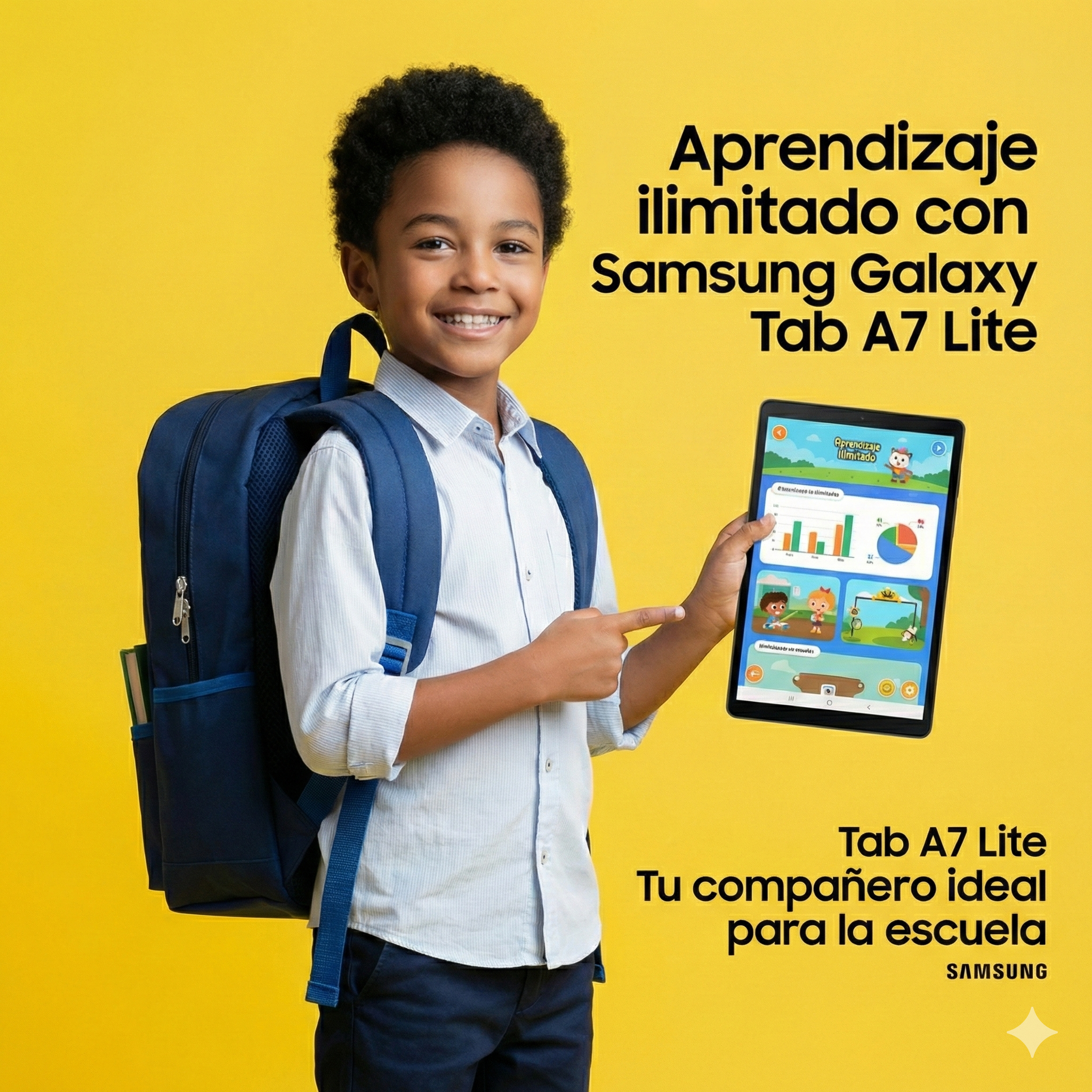 Alex Polanco Facebook ad: Samsung Galaxy Tab A7 Lite