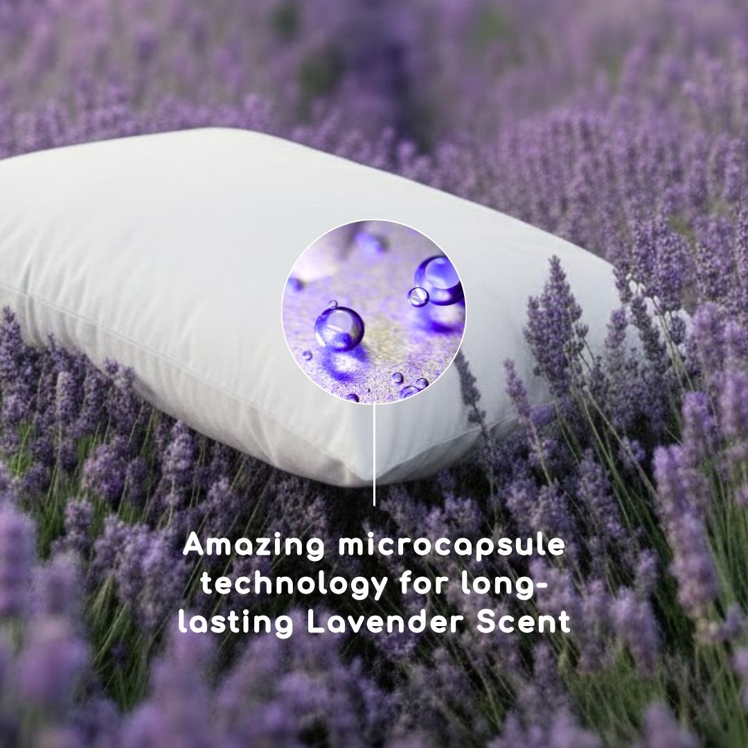 Pillow World Facebook ad: Sleep Better with the Head2Sleep Lavender Pillow!