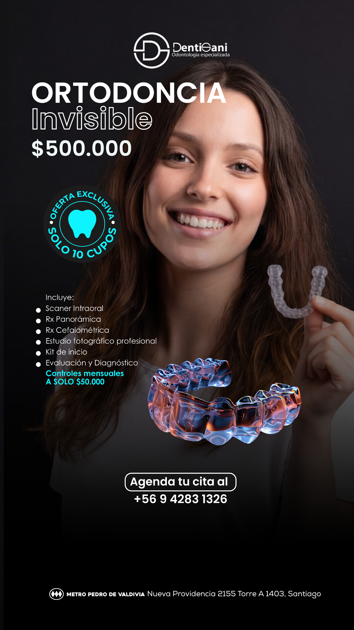 Dentisani Odontología Especializada Facebook ad from Mar 26, 2026