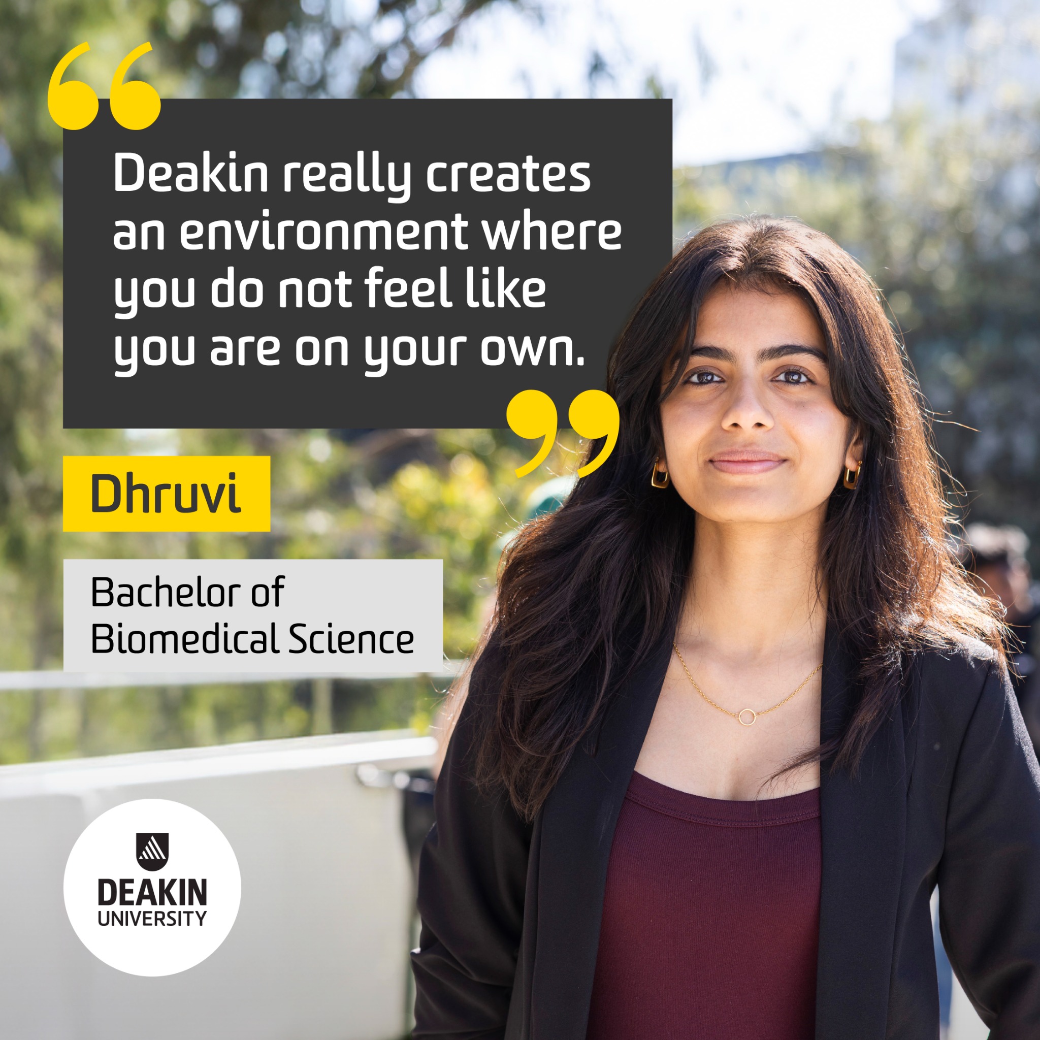 Deakin University South Asia Facebook ad