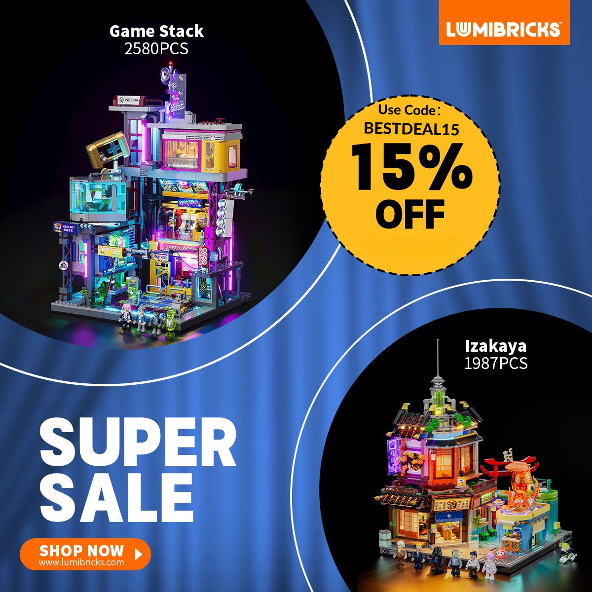 Lumibricks Facebook ad