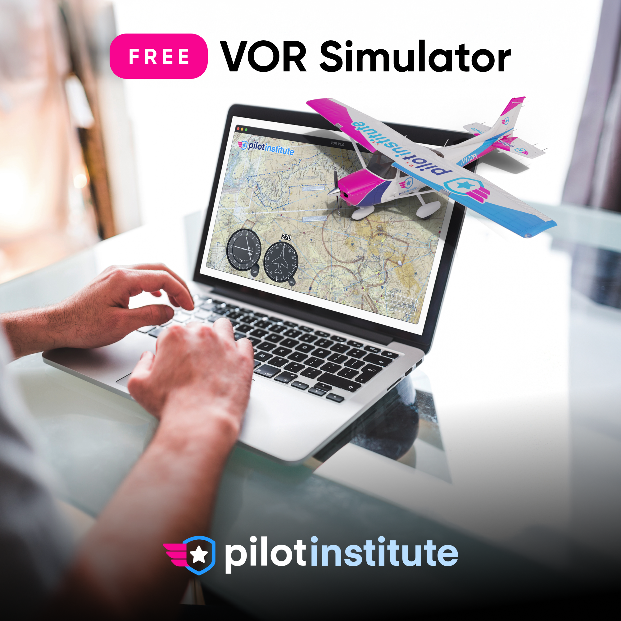 Pilot Institute Airplanes Facebook ad