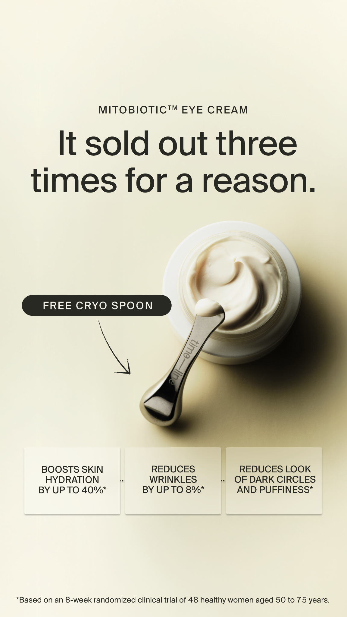 Timeline Longevity Facebook ad