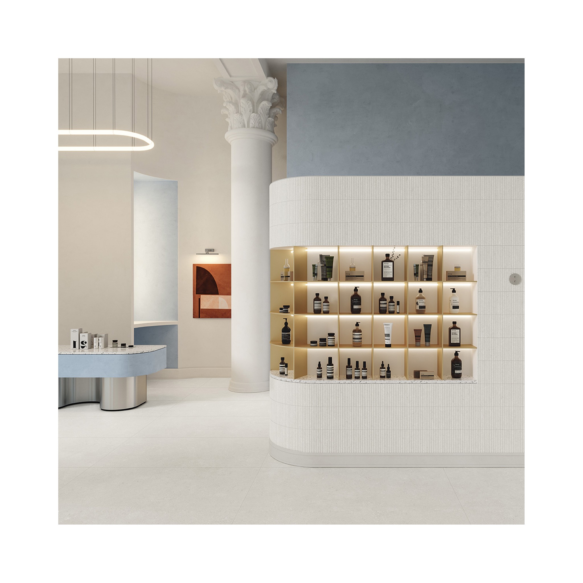Edimax Astor Ceramiche Facebook ad: MyTime Collection: electric soul, metropolitan style.