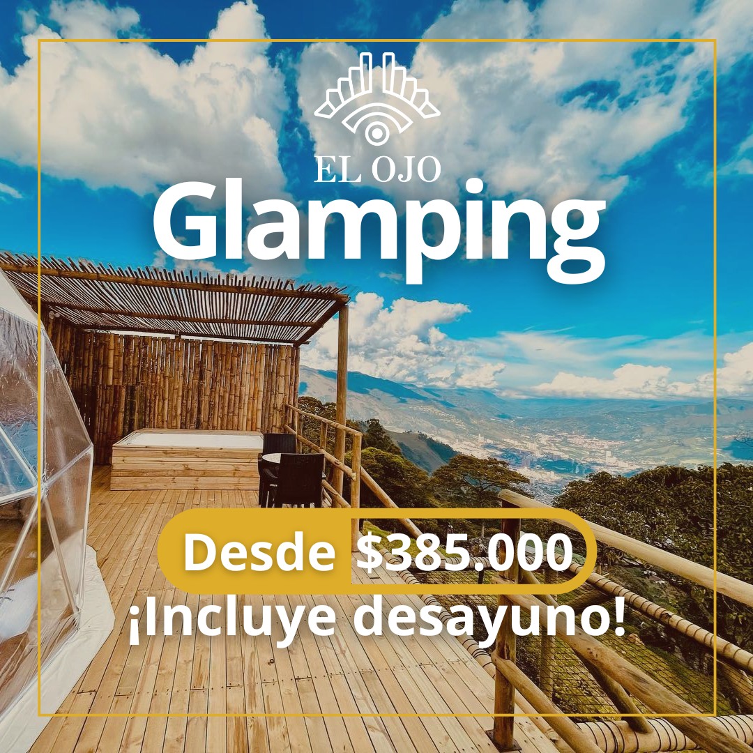El Ojo Glamping Facebook ad: Descubre El Ojo Glamping: una experiencia privada con…