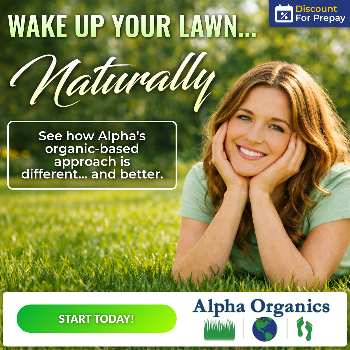 Alpha Organics Facebook ad