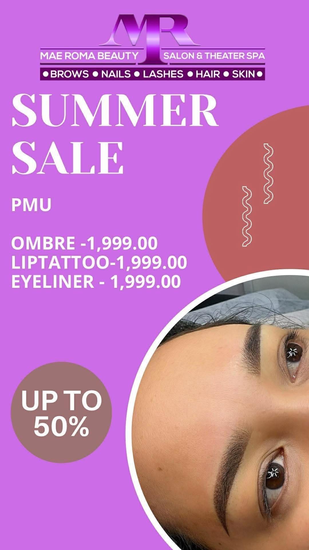 Mae Roma Beauty Salon and Theater Spa - Digos Facebook ad