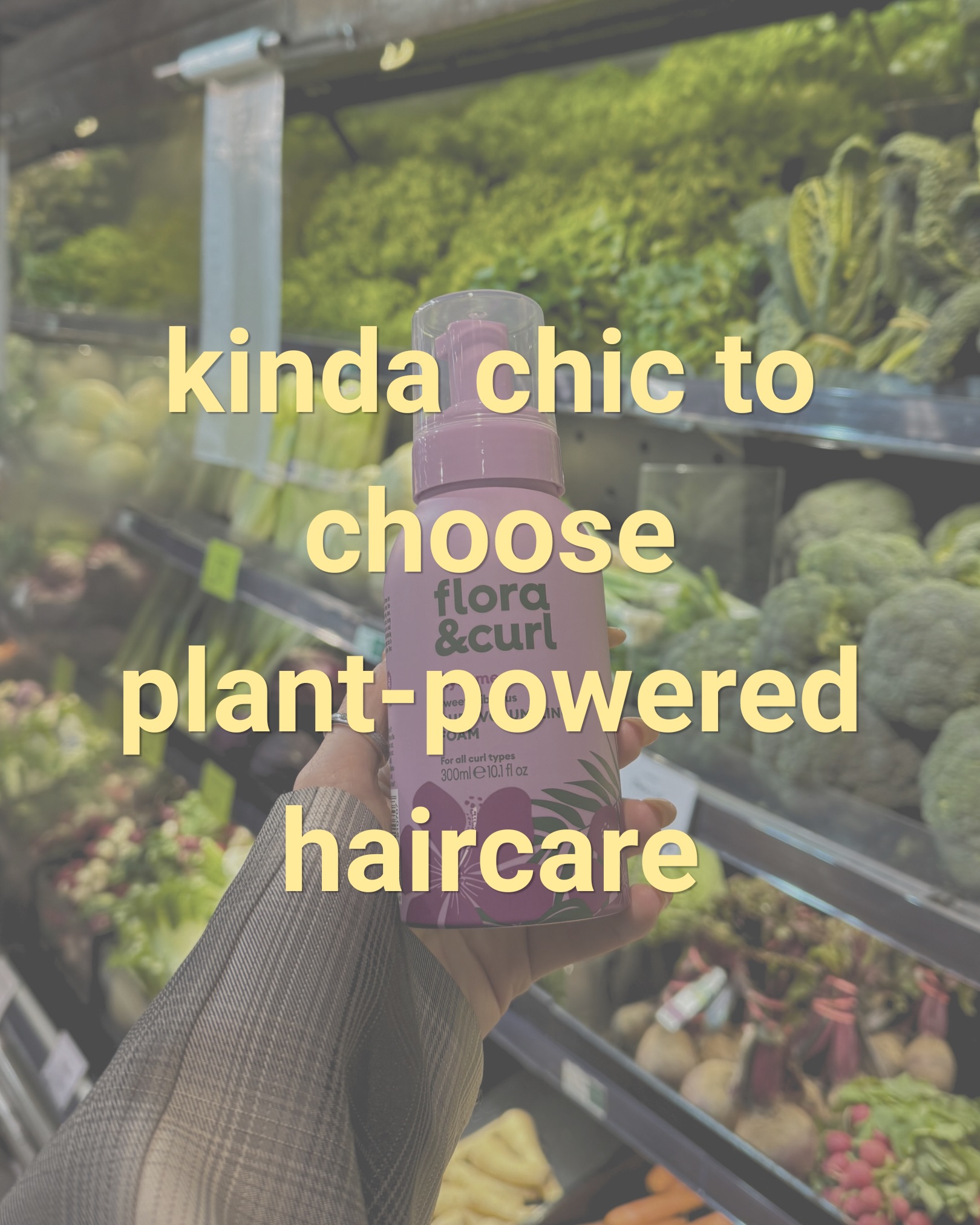 Flora & Curl Haircare Facebook ad