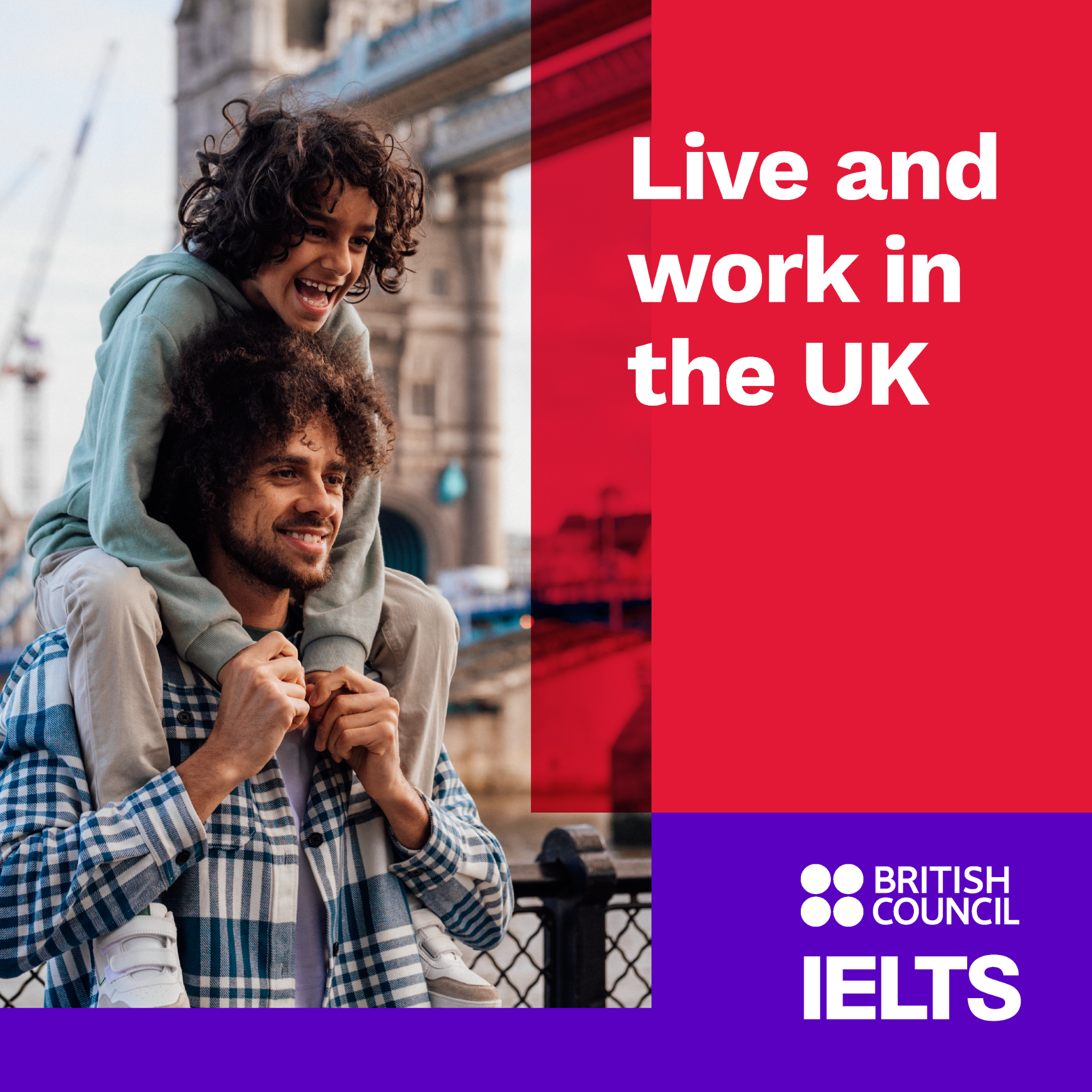 Take IELTS Official Facebook ad