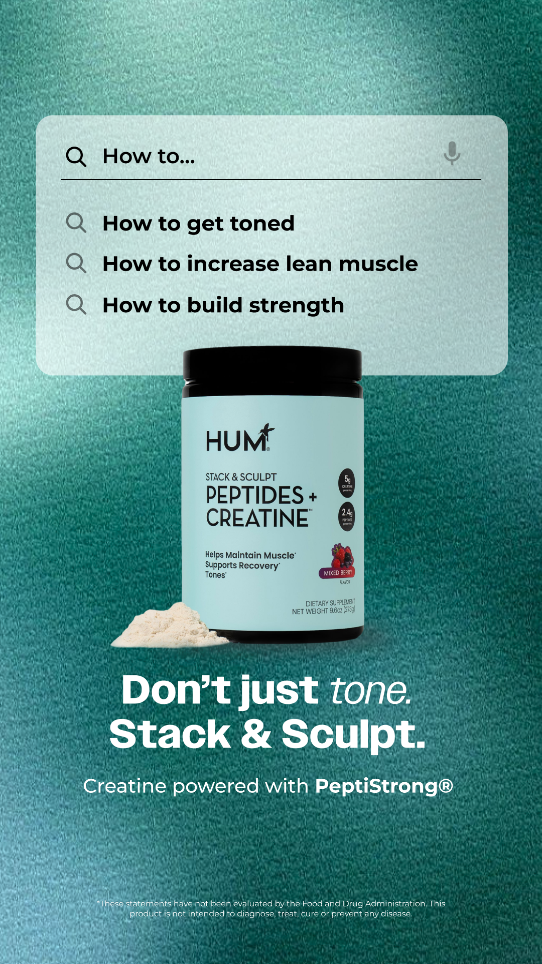 HUM Nutrition Facebook ad