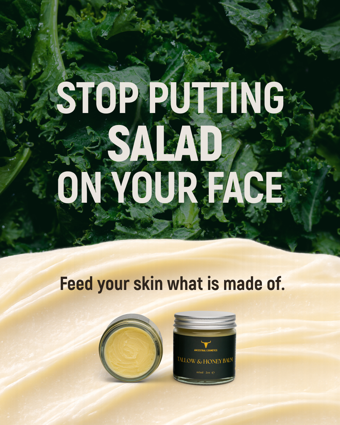 Ancestral Cosmetics Facebook ad