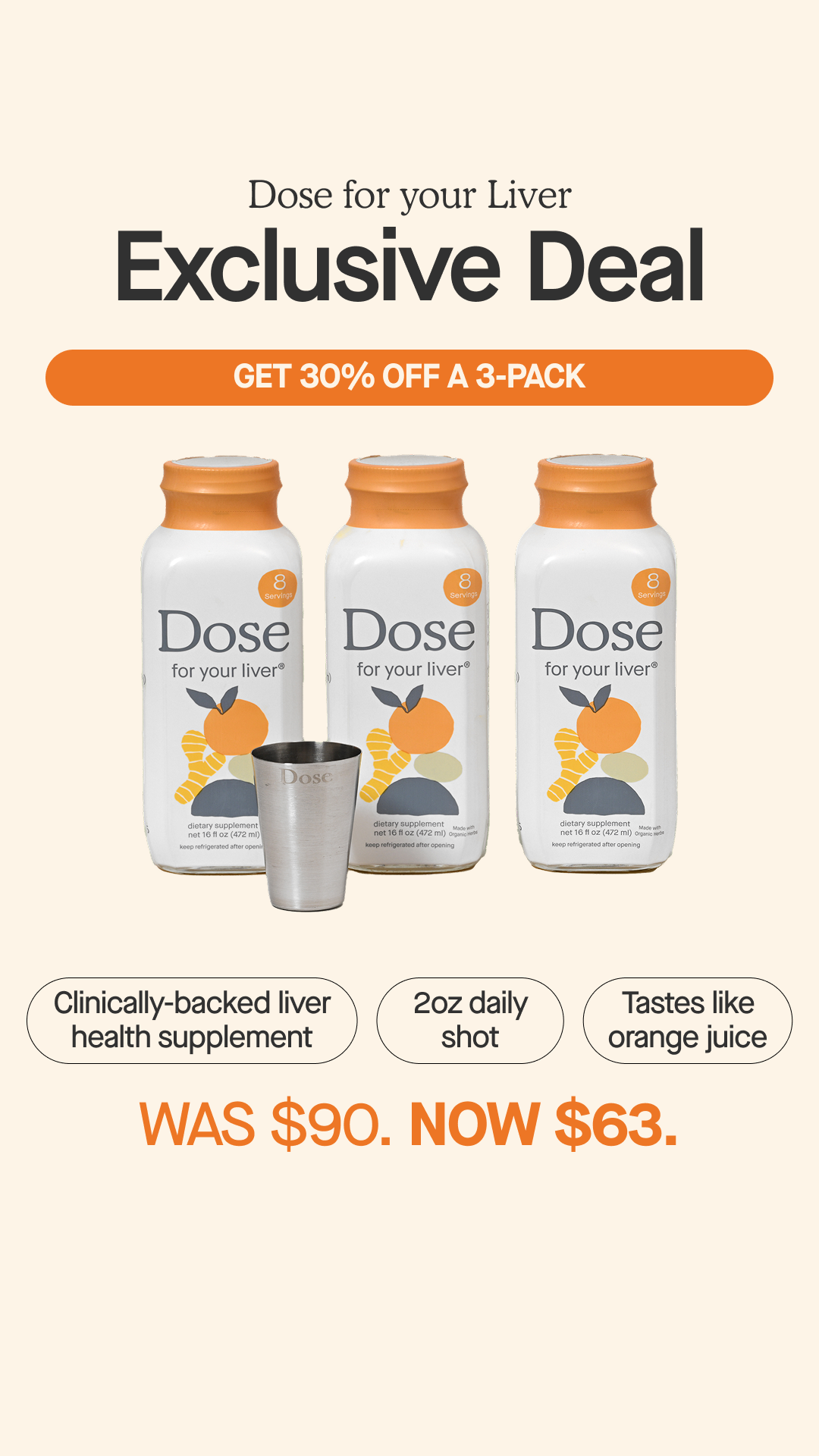 Dose Facebook ad