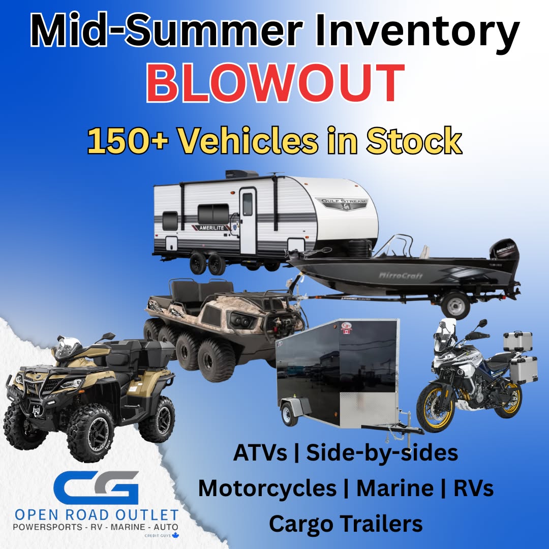 CG Open Road Outlet Facebook ad: Mid-Summer Blowout Sale