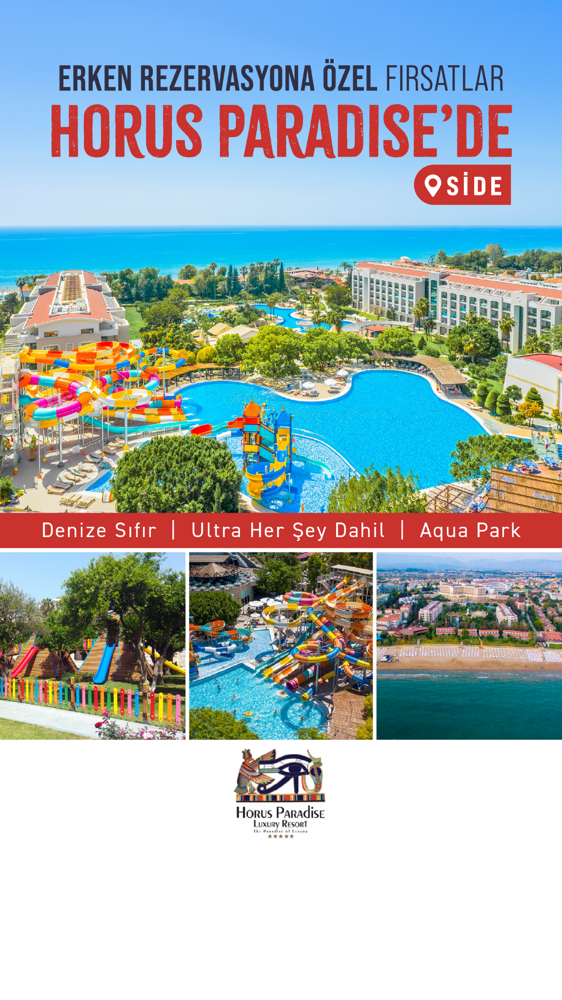 Horus Paradise Luxury Resort Facebook ad