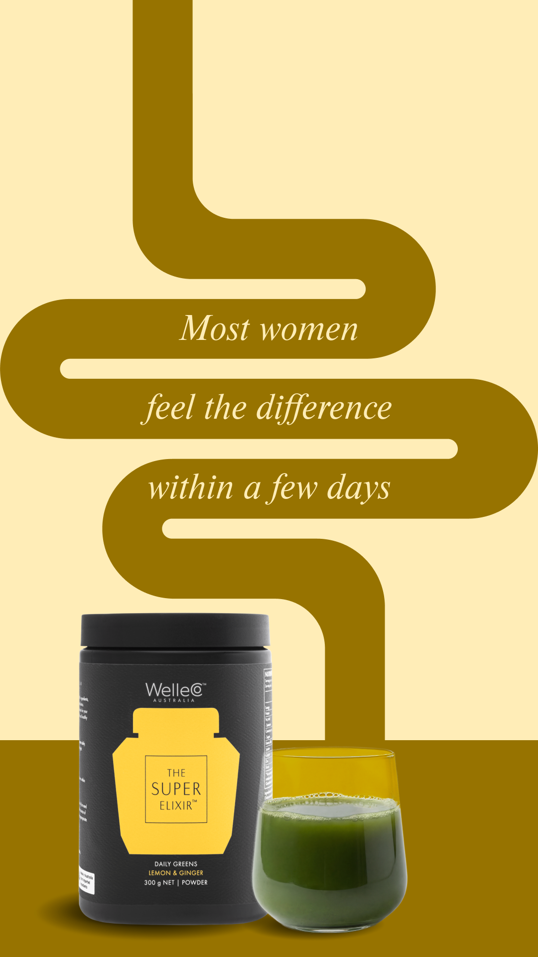 WelleCo Facebook ad