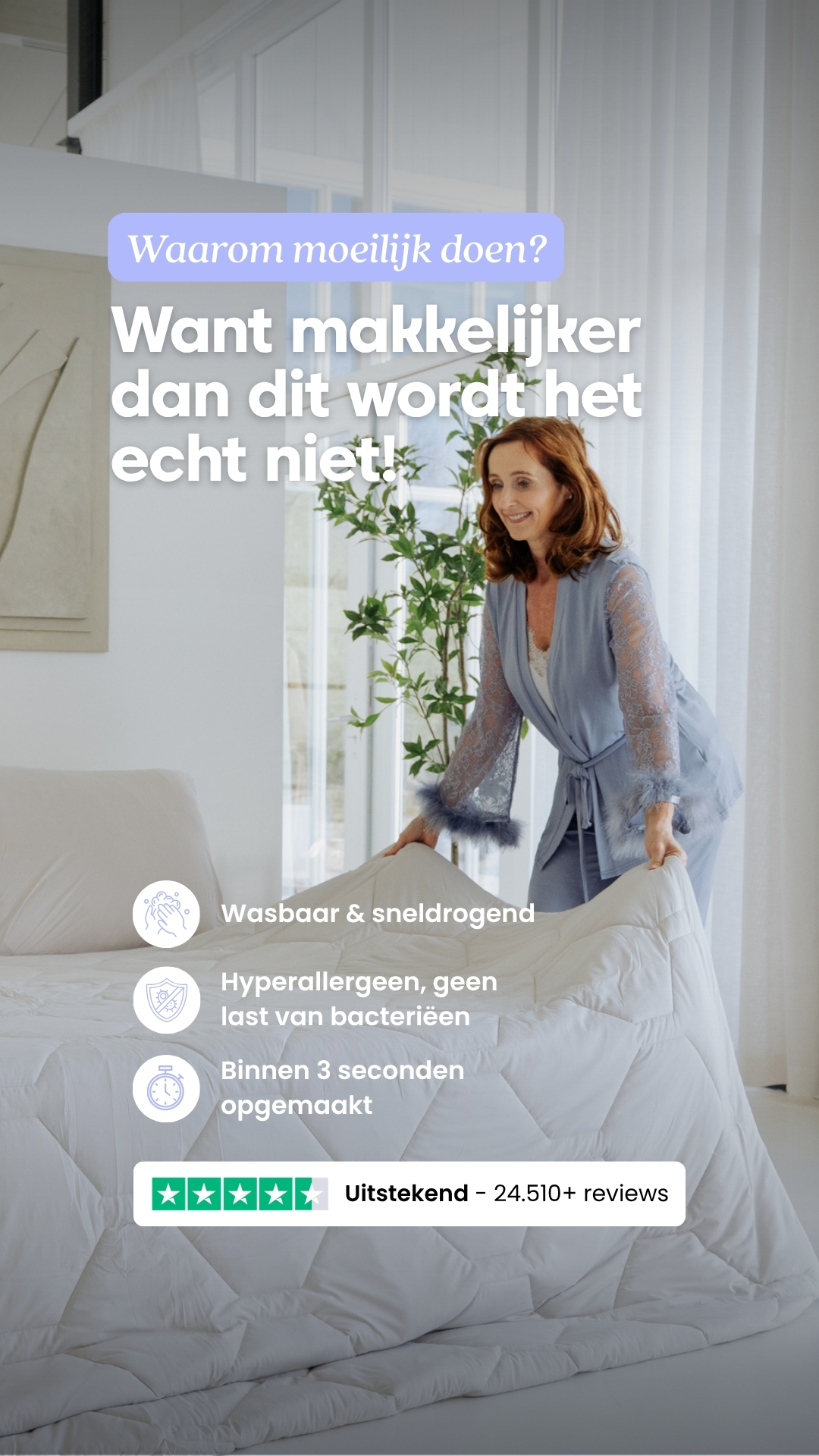 HappyBed Facebook ad