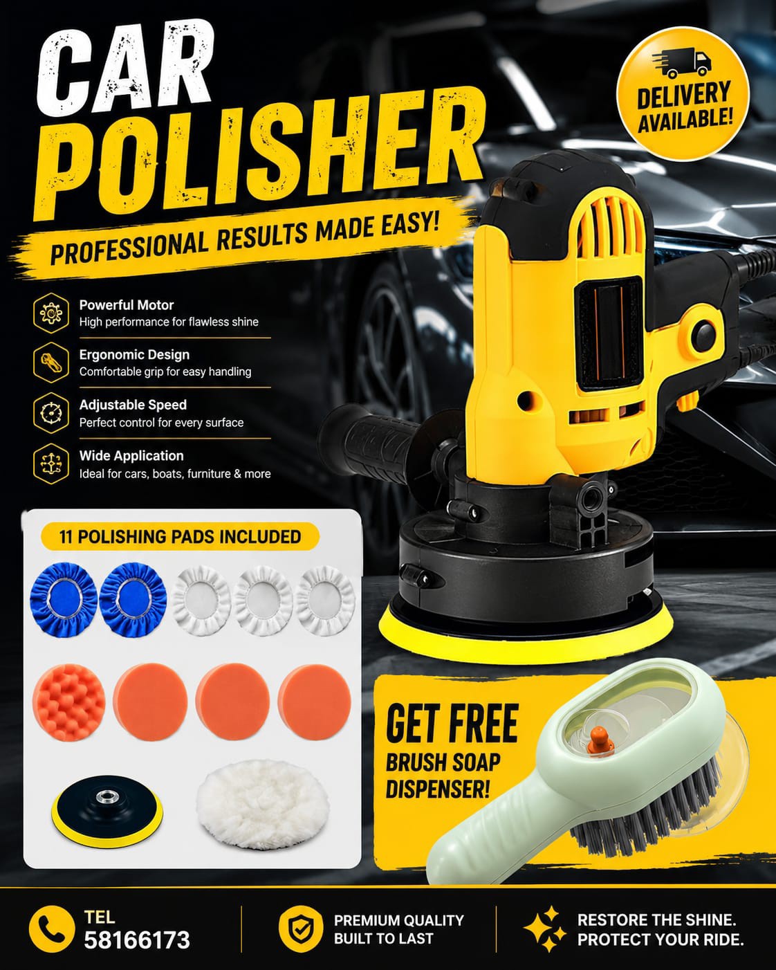 Koothbaully Facebook ad: Car polisher