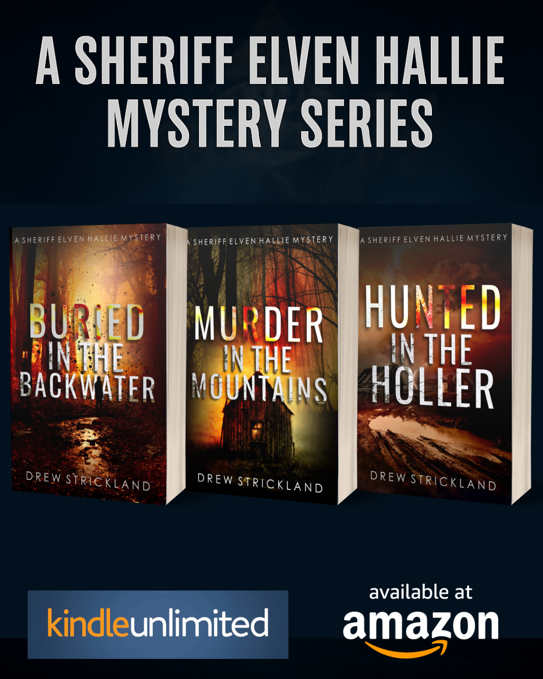 Author Drew Strickland Facebook ad