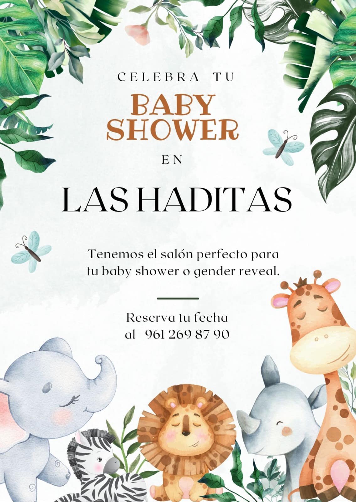 Las Haditas Facebook ad: ¡Celebra la llegada de tu bebé con nosotros!