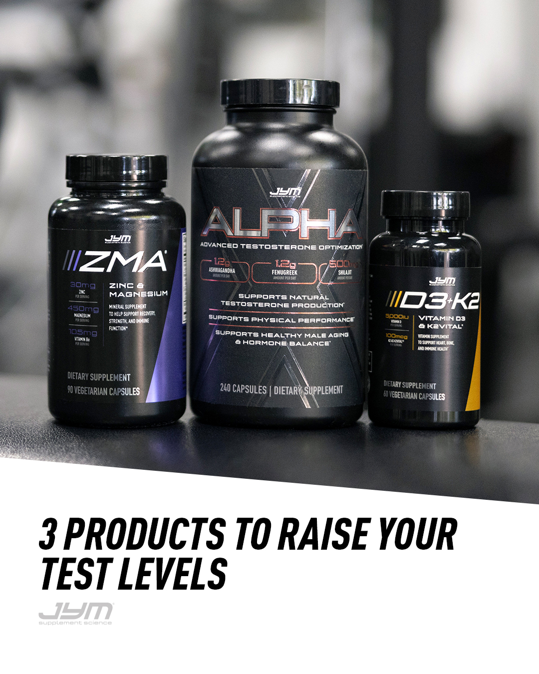 JYM Supplement Science Facebook ad