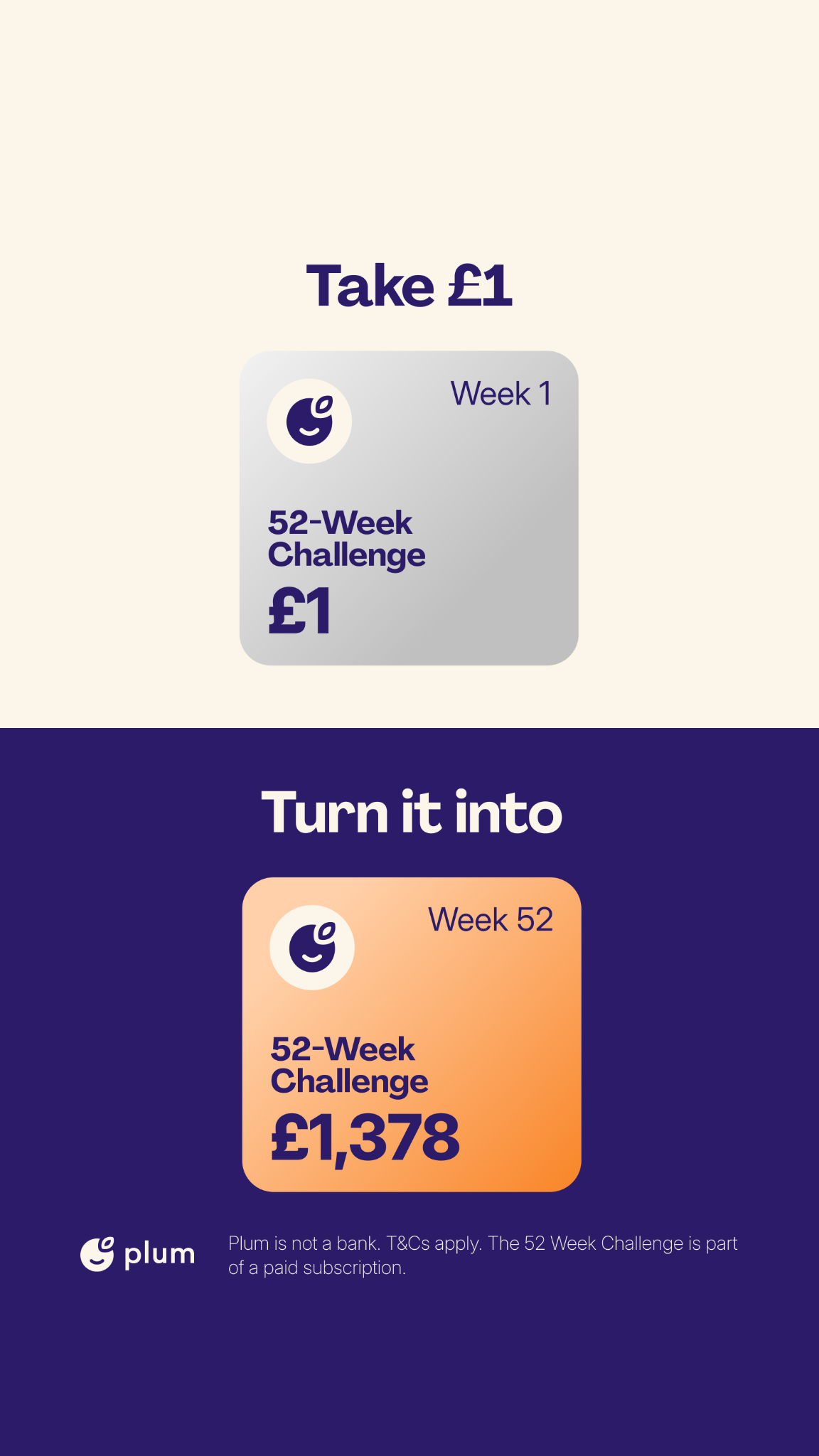 Plum Facebook ad
