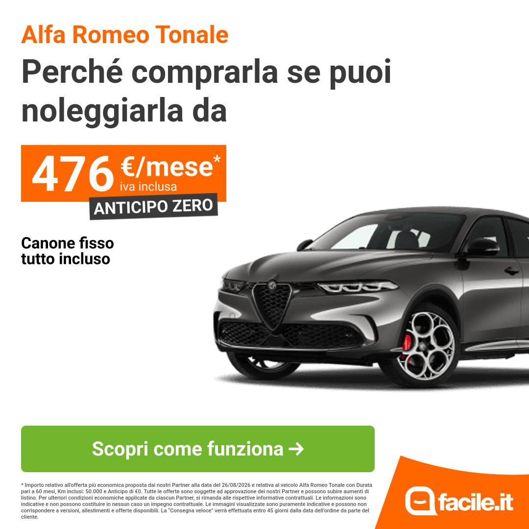 Facile.it Facebook ad: Noleggio Auto Lungo Termine | Migliori Offerte di agosto…