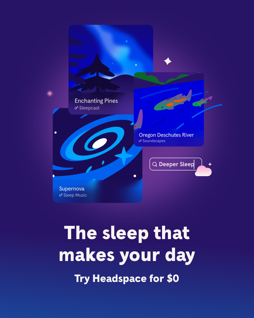 Headspace Facebook ad