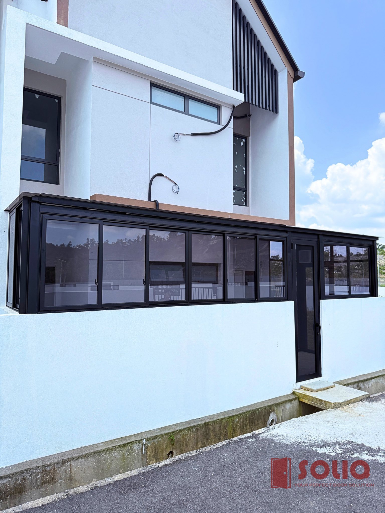 SOLIQ - Aluminium Doors & Windows Facebook ad: Redefine your space with a smarter glass house…