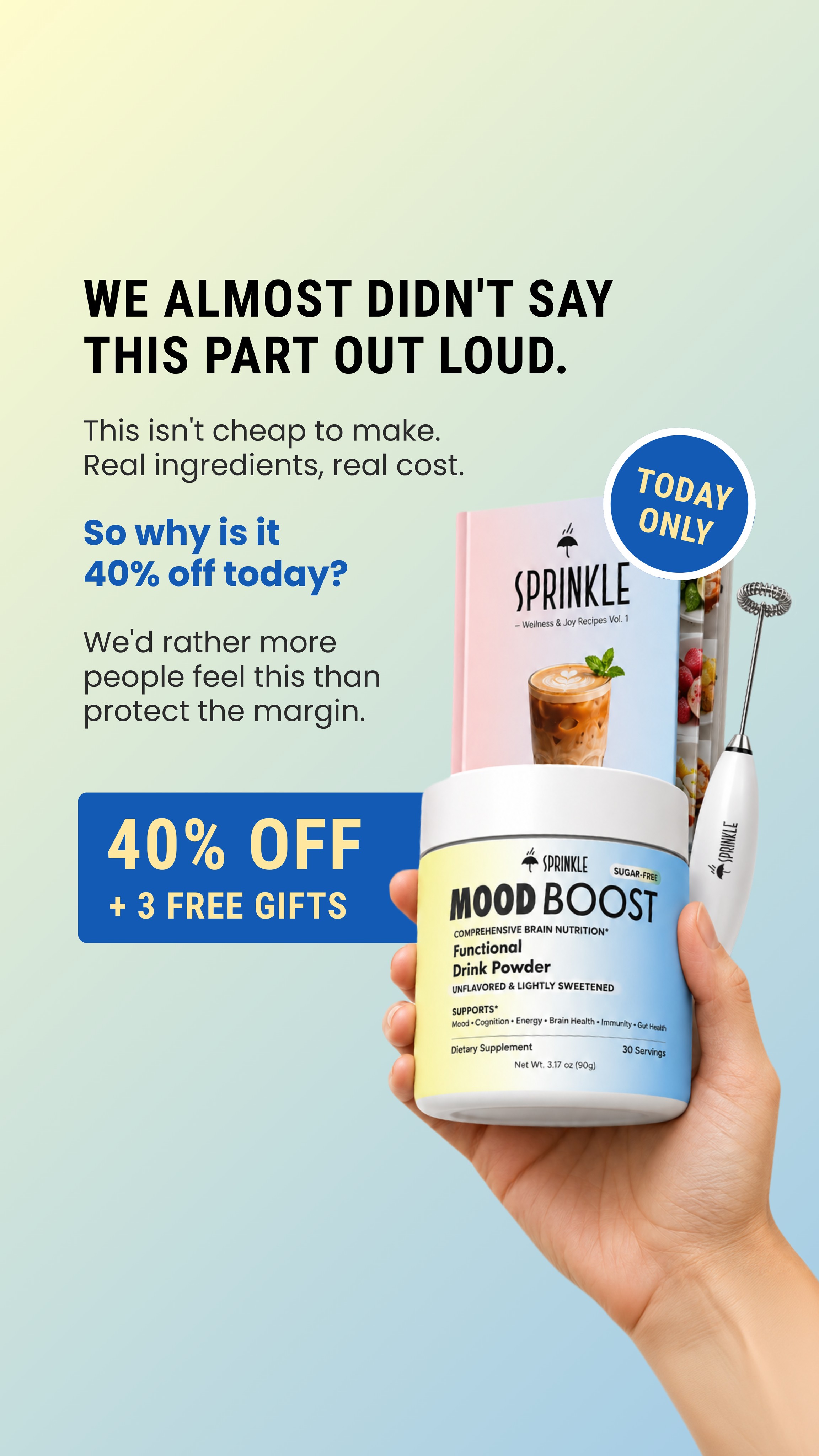 Buy Sprinkle Facebook ad